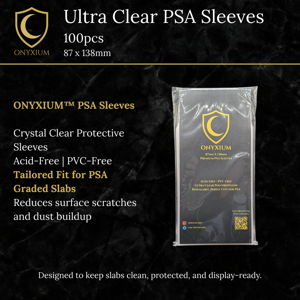 Onyxium PSA Sleeves | Ultra Clear | 87 x 138mm